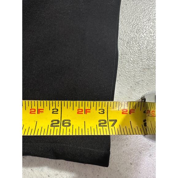 Athleta Women Pants 10 Black Poly Blend Pull On Stretch Regular Activewear A30 - Picture 9 of 9